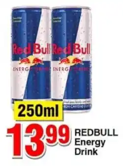 Choppies RedBull Energy Drink offer