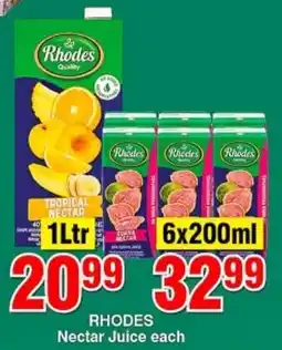 Choppies Rhodes Nectar Juice offer
