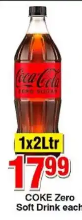 Choppies COKE Zero Soft Drink offer