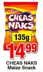 Choppies CHEAS NAKS Maize Snack offer
