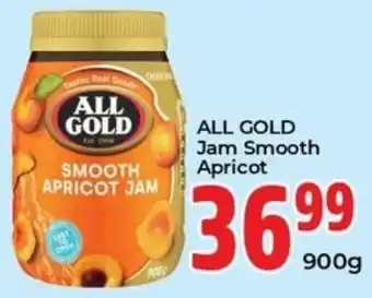 ALL GOLD Smooth Apricot Jam