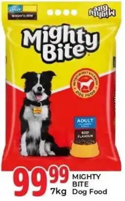 Elite Cash & Carry Mighty Bite Dog Food offer