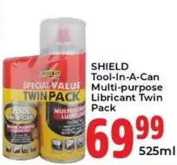 Elite Cash & Carry SHIELD Tool-In-A-Can Multi-purpose Lubricant Twin Pack offer