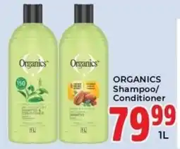 Elite Cash & Carry Organics Shampoo/Conditioner offer