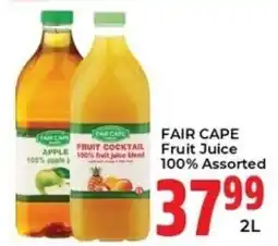 Elite Cash & Carry FAIR CAPE Fruit Juice 100% Assorted offer