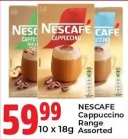 Elite Cash & Carry NESCAFE Cappuccino Range Assorted offer
