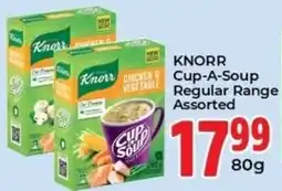 Elite Cash & Carry KNORR Cup-A-Soup Regular Range Assorted offer