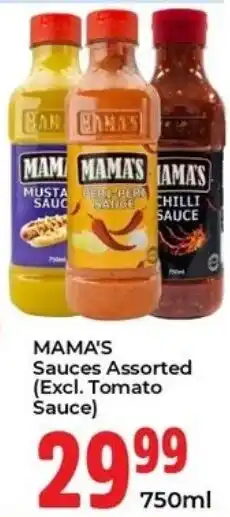 MAMA'S Sauces Assorted