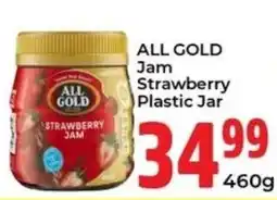 Elite Cash & Carry ALL GOLD Jam Strawberry Plastic Jar offer