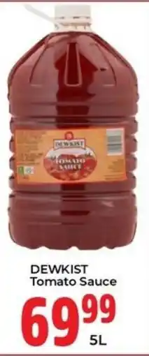 Elite Cash & Carry DEWKIST Tomato Sauce offer