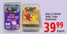 Elite Cash & Carry JOLLY SMAK Jelly Tubs Assorted offer