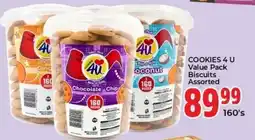 Elite Cash & Carry Cookies 4 U Biscuits Assorted offer
