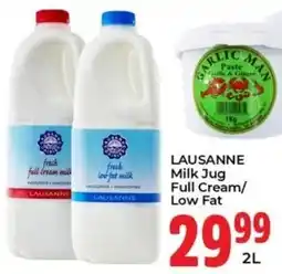 Elite Cash & Carry LAUSANNE Milk Jug Full Cream/ Low Fat offer