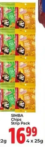 Elite Cash & Carry Simba Chips Strip Pack offer