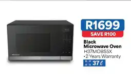 OK Furniture BLACK MICROWAVE OVEN offer