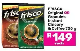 Game Frisco Original OR Granules Instant Chicory & Coffee offer