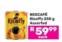 Game Nescafé Ricoffy 250 g Assorted offer