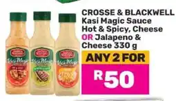 Game Crosse & Blackwell Kasi Magic Sauce offer