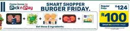 Pick n Pay Smart Shopper Burger Friday offer