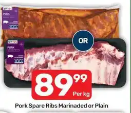 Pick n Pay Pork Spare Ribs Marinaded or Plain offer