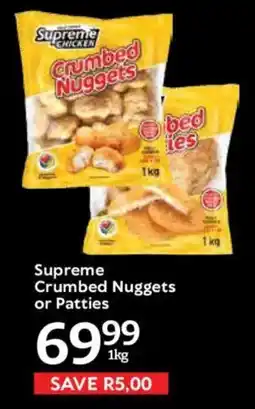 Oxford Freshmarket Supreme Crumbed Nuggets or Patties offer