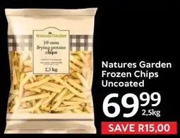Oxford Freshmarket Natures Garden Frozen Chips Uncoated offer