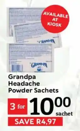 Oxford Freshmarket Grandpa Headache Powder Sachets offer