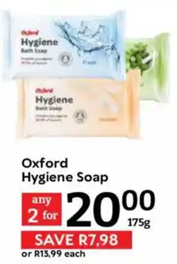 Oxford Freshmarket Oxford Hygiene Soap offer
