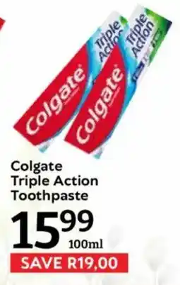 Oxford Freshmarket Colgate Triple Action Toothpaste offer