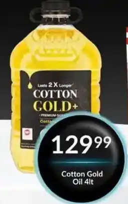 Super Save Cotton Gold Oil offer