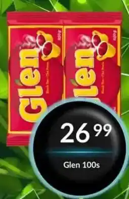 Super Save Glen 100s offer