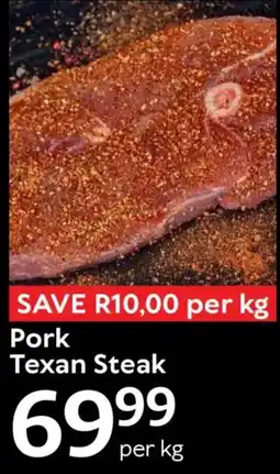 Oxford Freshmarket Pork Texan Steak offer