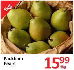 Oxford Freshmarket Packham Pears offer
