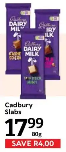 Oxford Freshmarket Cadbury Slabs offer