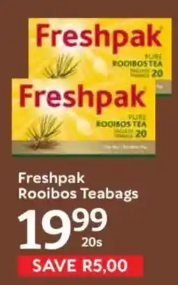 Oxford Freshmarket Freshpak Rooibos Teabags offer