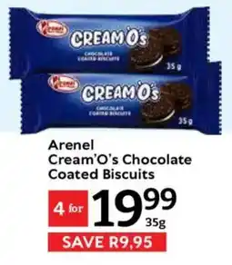 Oxford Freshmarket Arenel Cream'O's Chocolate Coated Biscuits offer