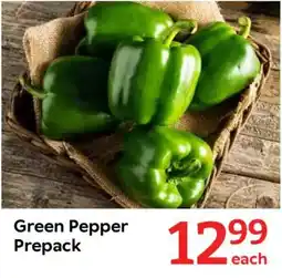Oxford Freshmarket Green Pepper Prepack offer