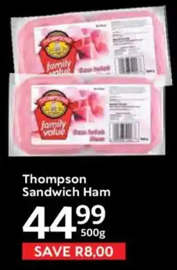 Oxford Freshmarket Thompson Sandwich Ham offer