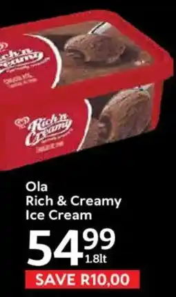 Oxford Freshmarket Ola Rich & Creamy Ice Cream offer