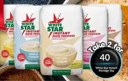 Super Save White Star Instant Maize Porridge offer