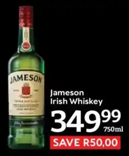 Oxford Freshmarket Jameson Irish Whiskey offer