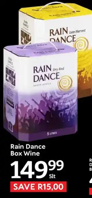 Oxford Freshmarket Rain Dance Box Wine offer