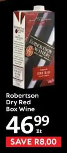 Oxford Freshmarket Robertson Dry Red Box Wine offer