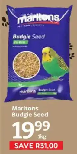 Oxford Freshmarket Marltons Budgie Seed offer