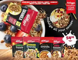 Super Save Kellogg's Granola offer