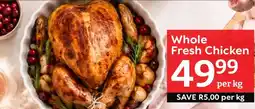 Oxford Freshmarket Whole Fresh Chicken offer