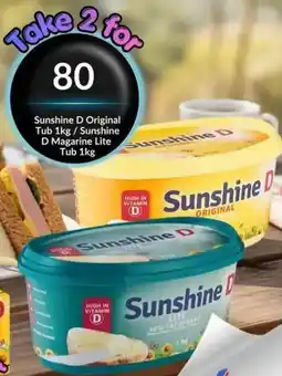 Super Save Sunshine D Original Tub/ Sunshine D Magarine Lite offer