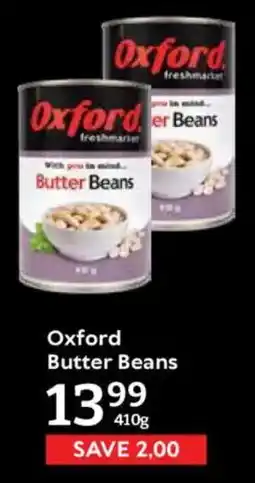 Oxford Freshmarket Oxford Butter Beans offer