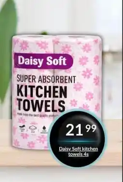 Super Save Daisy Soft kitchen towels offer