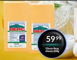 Super Save Clover Berg cheese offer